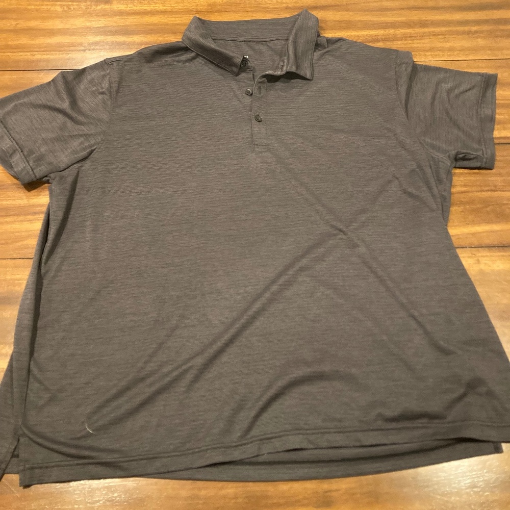 Zella Grey Polo - Mens Polo Shirt XXL